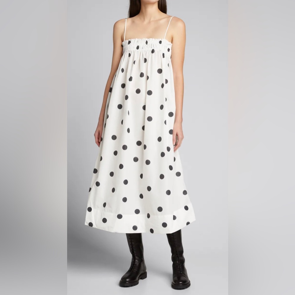Ganni Polka Dot Dress